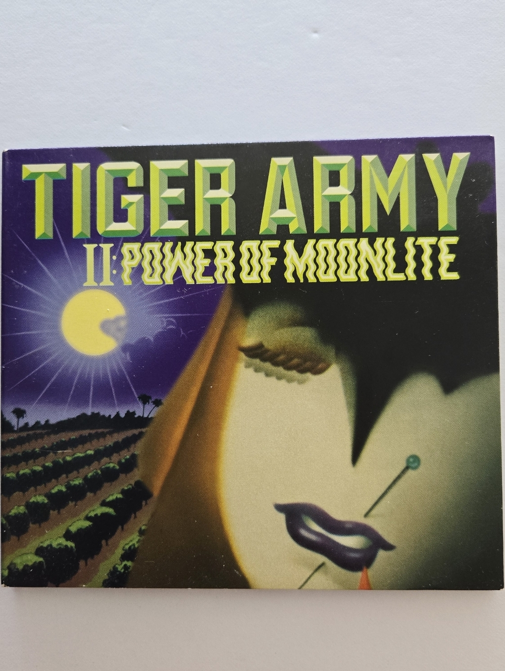 TIGER ARMY II: Power of Moonlight CD 2001 Hellcat 80439-2 Digipak Rockabilly